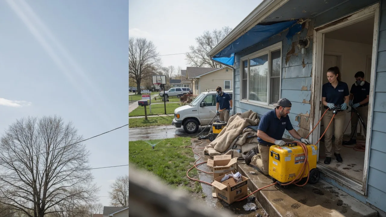 Basement Flood Cleanup in Hillsboro, TX near me